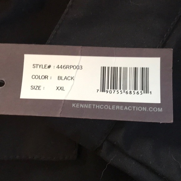 NWT Men’s Kenneth Cole black jacket - Picture 6 of 6
